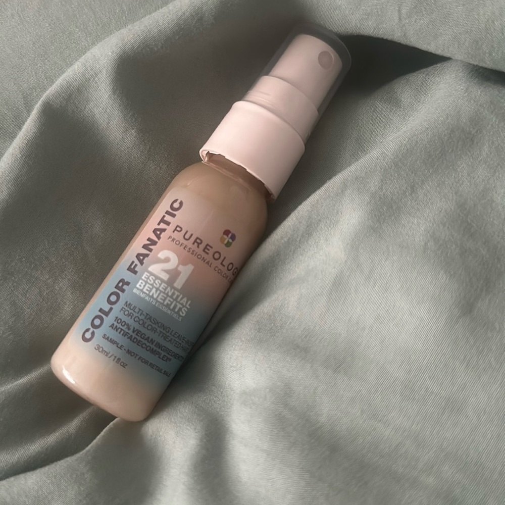 4/$15 pureology color fanatic leave in spray